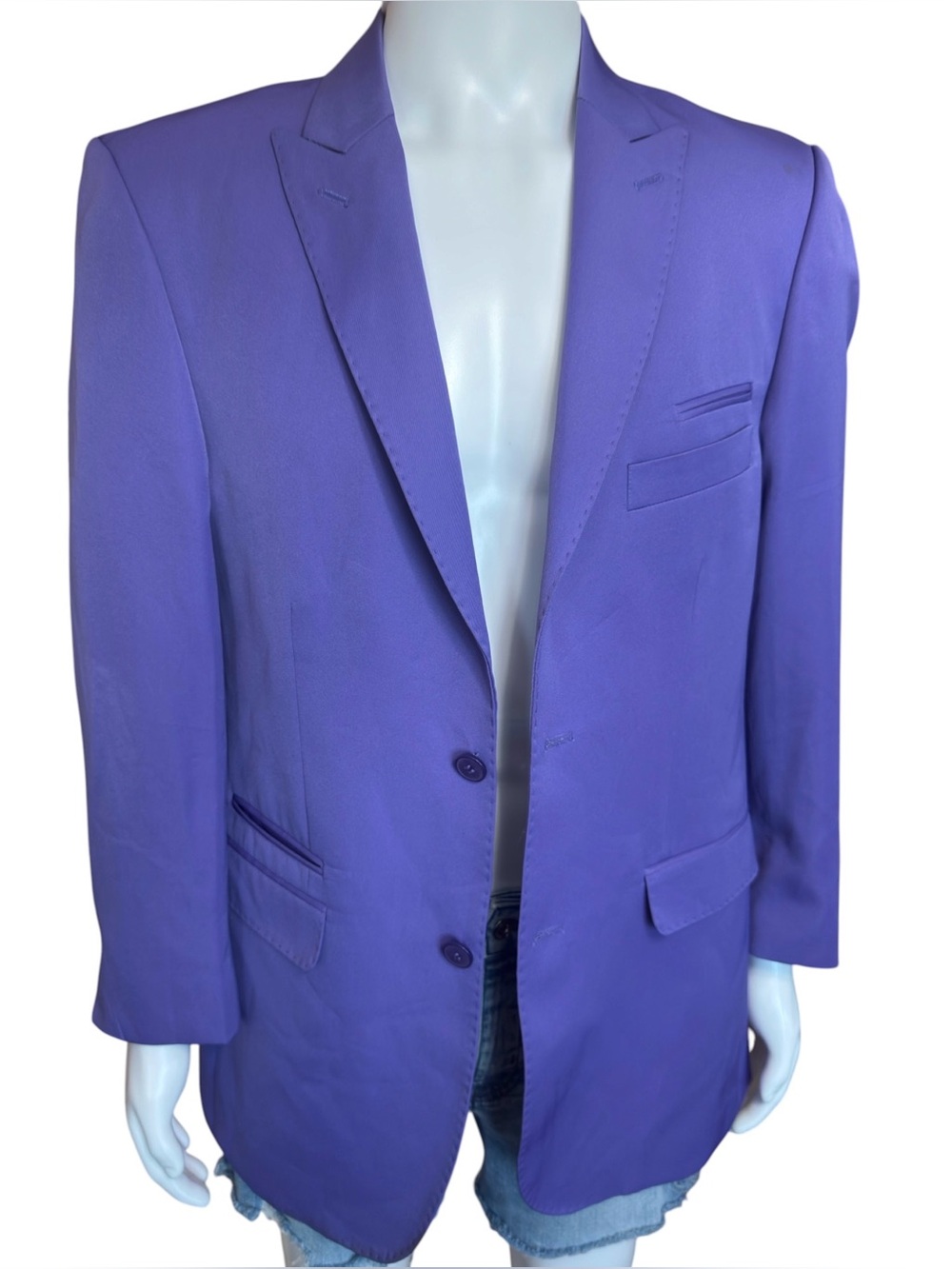 MEN'S SUIT JACKET- 2 Button Lavender